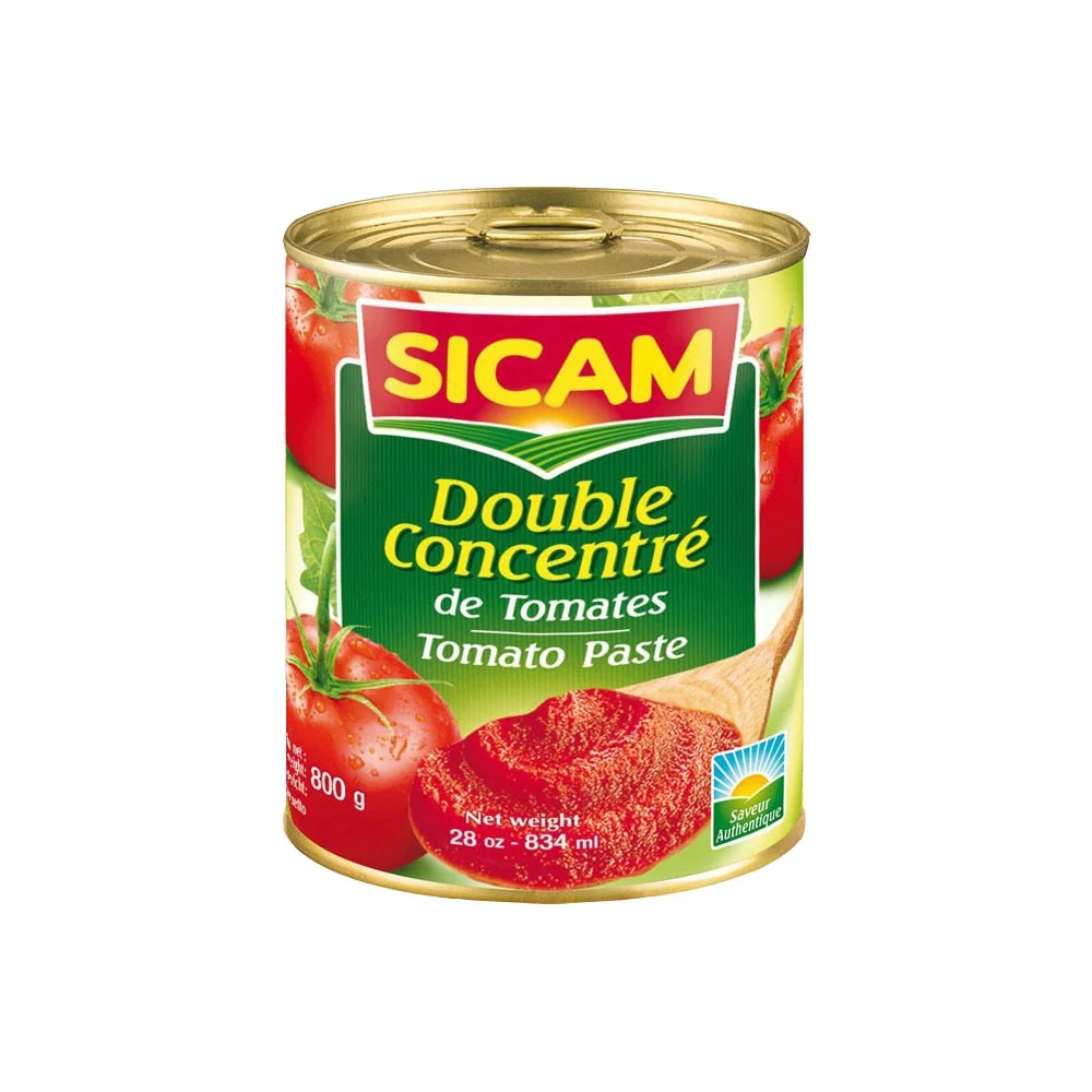 Concentré de tomates Sicam en conserve